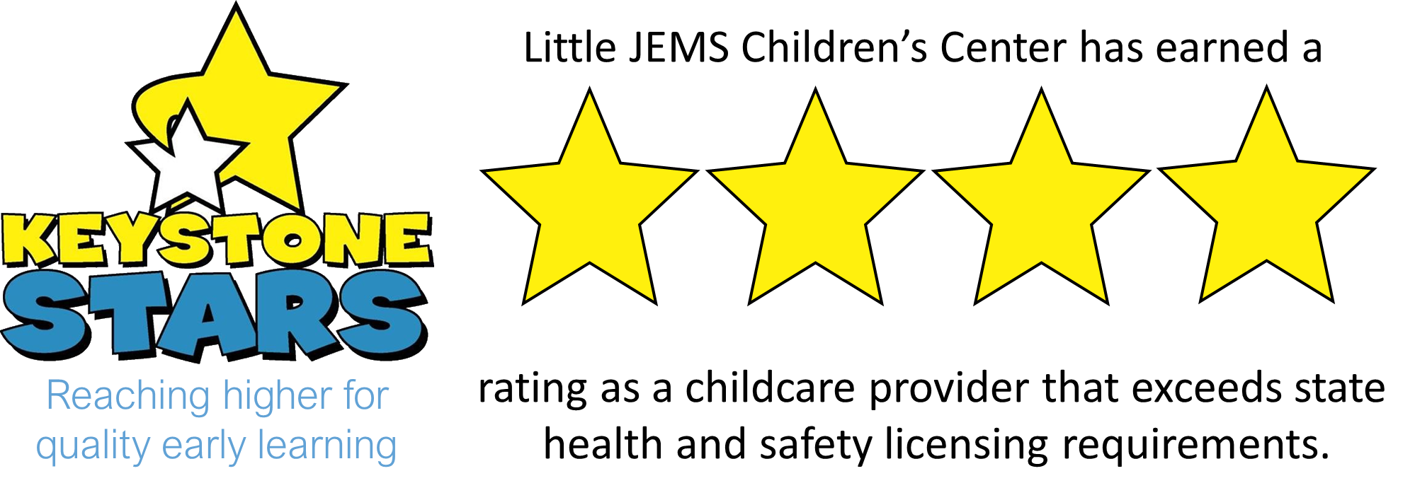 Keystone Stars 4 Star rating